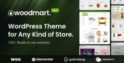 WoodMart Theme Responsive WooCommerce WordPress Theme 8.5.0